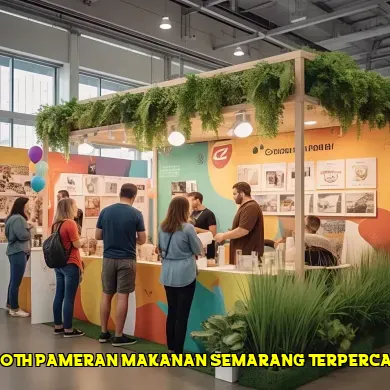 booth pameran makanan semarang terpercaya